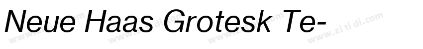 Neue Haas Grotesk Te字体转换 Neue Haas Grotesk Te字体转换